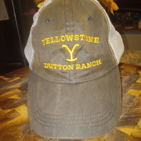 NWT Yellowstone Y Dutton ranch Retro Rustic Ball cap as seen in TV Show. - Picture 2 of 4